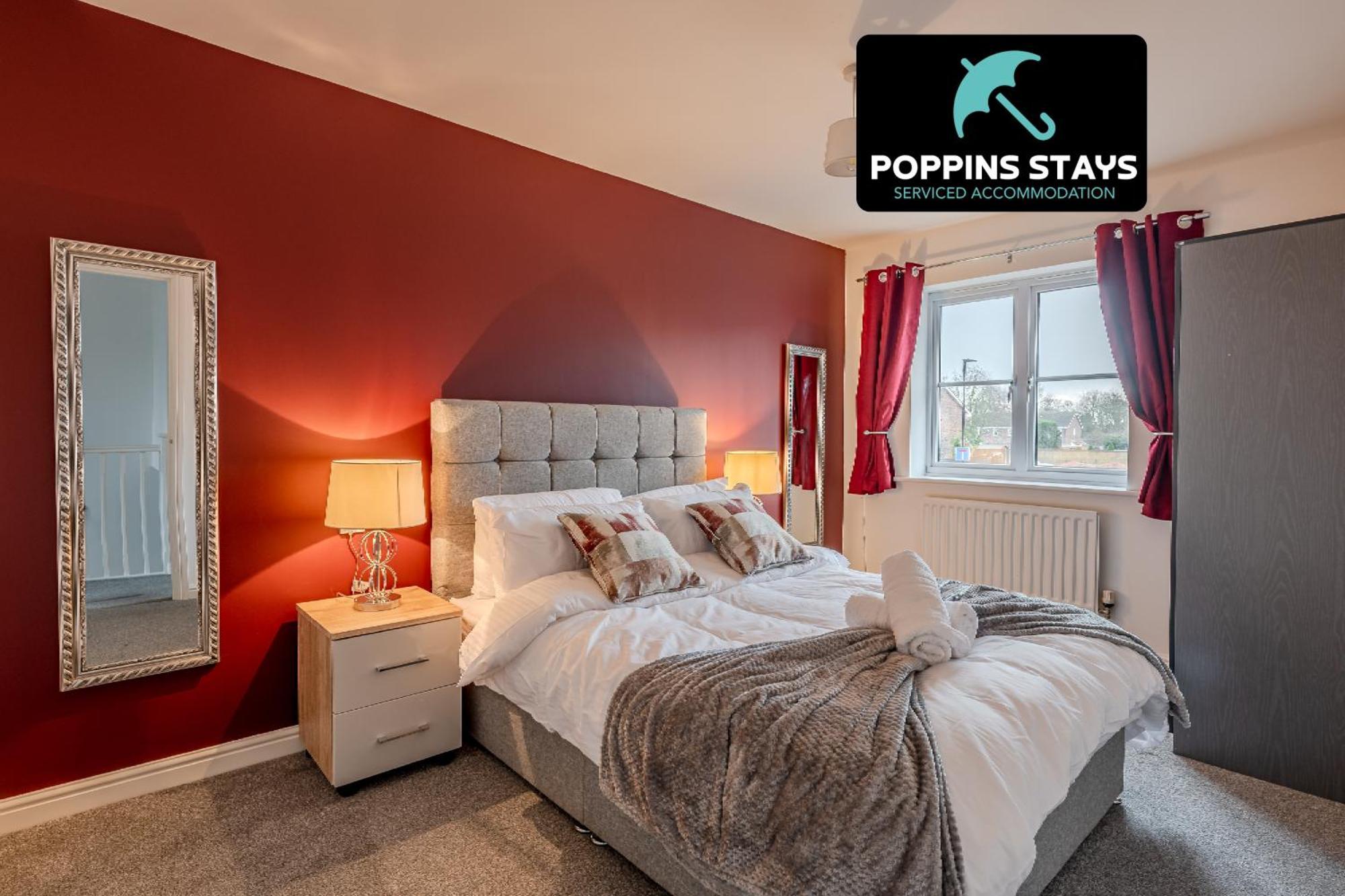 Villa Quiet House, Prkg-3 Cars, Contractors & Families, York Centre 10Mins Esterno foto